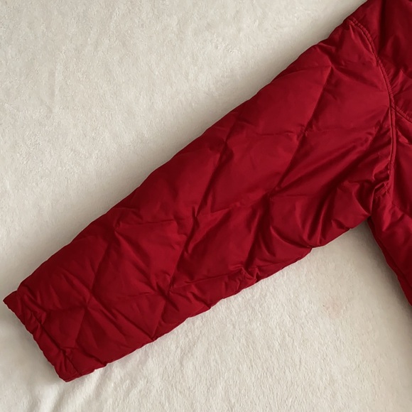 {VTG} Eddie Bauer | Diamond Quilted Premium Goose Down Full Zip Puffer Coat (1X) - Picture 12 of 16